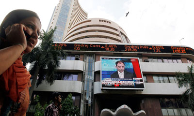 BSE Sensex down 45 points in early trade; TCS stock rallies