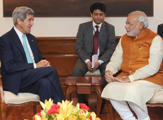 John Kerry meets PM Narendra Modi at amid collapse of WTO trade deal talks