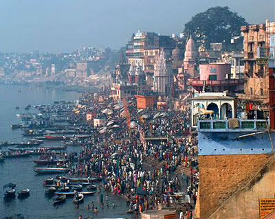 How can Holy city of Varanasi be cleant by Google and Facebook?