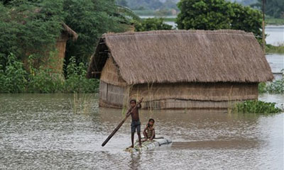 Floods wreak havoc in Uttar Pradesh, Uttarakhand, Assam, Bihar; lakhs affected