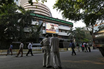 BSE Sensex hits new peak of 26,642.81 on capital inflows