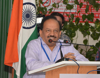 Dr Harsh Vardhan assures toning up of blindness control schemes At World Sight Day 
