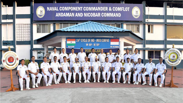24th edition of Indian-Indonesia Coordinated Patrol concludes