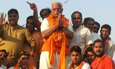 Manohar Lal Khattar is the new Chief Minister of Haryana, promises transparent govt