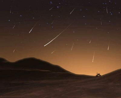Comet flyby caused intense meteor shower on Mars: NASA