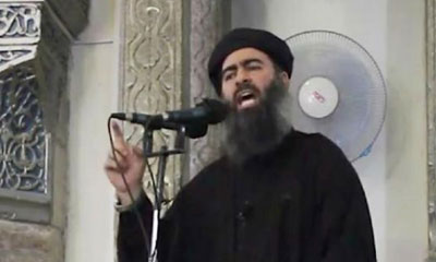 Islamic State chief Abu Bakr al-Baghdadi wounded in US air strike in Iraq! Islamic State chief Abu Bakr al-Baghdadi wounded in US air strike in Iraq!