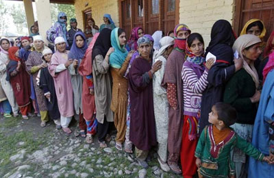 Polling begins for third phase of assembly elections in Jammu and Kashmir
