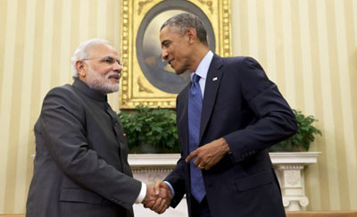 Will Modi Obama handshakes mark a paradigm shift in our business interests! 