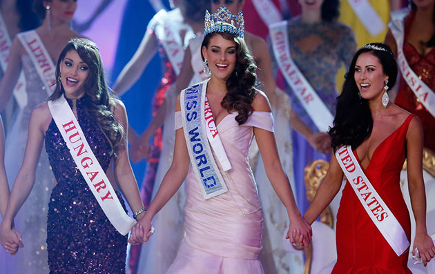 Miss South Africa Rolene Strauss crowned Miss World 2014
