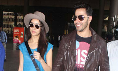  Shraddha Kapoor, Varun back in India after wrapping ABCD 2 shoot in US