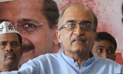 Prashant Bhushan submits list of 12 AAP candidates with dubious reputation