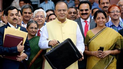 FM Jaitley set to present India's national budget