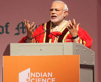 PM Modi hails scientists, calls them India's pride