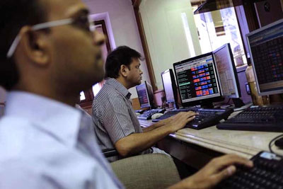 Sensex down 75 points on profit-booking, weak economic data