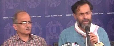 Prashant Bhushan, Yogendra Yadav sacked from AAP national executive