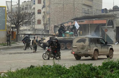 Syria forces regroup after Islamists seize Idlib city