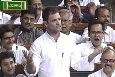 Suit-boot ki Sarkaar: Full text of Rahul Gandhi's first speech in Lok Sabha from opposition bench