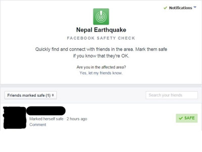 Social and News media pitches in for Nepal quake aftermath