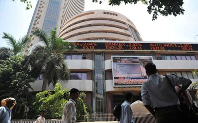 Sensex down 108 pts ahead of Apr derivatives expiry