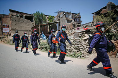 Nepal urges foreign rescue workers in Kathmandu to return home