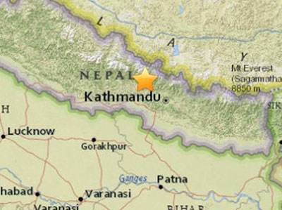 Moderate earthquake rocks Nepal again