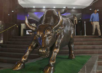 Sensex rises 192 points to near one-month high