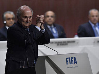 Sepp Blatter beats Prince Ali to be named FIFA president for 5th term