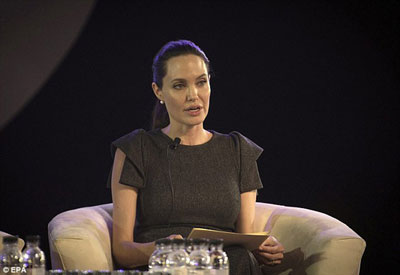 Angelina Jolie: Violence against women treated as lesser crime