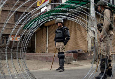 Restrictions in Srinagar to prevent separatist march