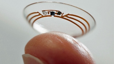 Google smart contact lens to measure sugar levels?