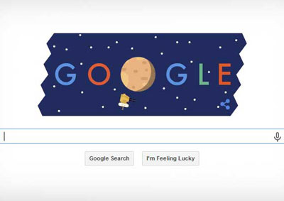 Google doodle celebrates New Horizons' Pluto fly-by