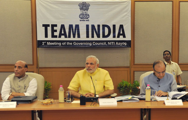 PM chaired second meeting of the Governing Council of NITI Aayog