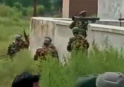 Terrorists attack at Punjab police station, many killed, India tightens security