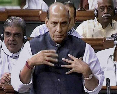 'Hindu terrorism' coined by UPA, weakened India's stand on terrorism: Rajnath in Lok Sabha