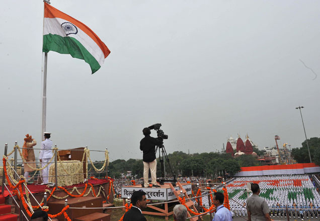 I-Day: PM Modi chants 'Team India, Start-up India, Stand up India' slogan at Red Fort