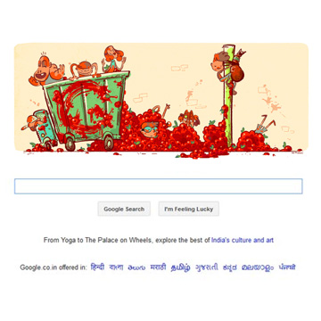 La Tomatina Festival 2015: Google celebrates 70th anniversary with Doodle