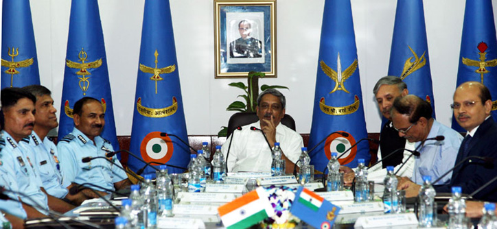 Defence minister Parrikar inaugurates Air Force Commanders' conference 2015 