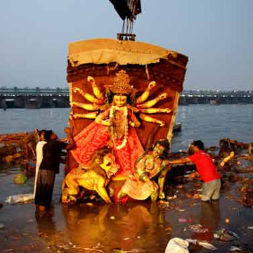 In Delhi, Yamuna may be less polluted this Durga Puja