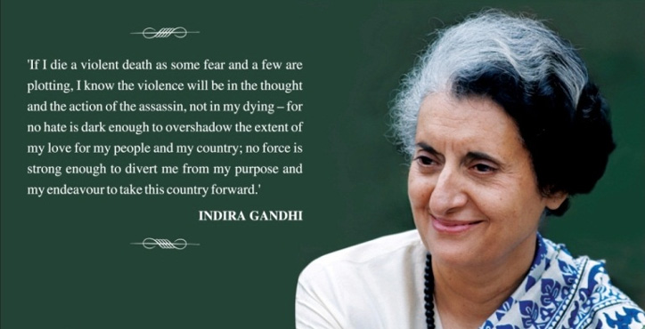 India remembers Indira Gandhi; Prez, Vice Prez, PM, Manmohan, Sonia, Rahul pay tribute 