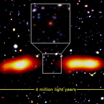 Indian astronomers detect dying, giant radio galaxy