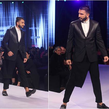 'Lady's killer' Ranveer Singh rocks the ramp at GQ Fashion Nights