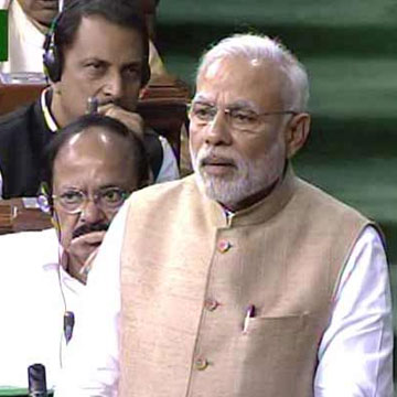 Kinder, gentler PM Narendra Modi as parliament resumes functioning 