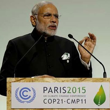 PM Modi hails COP21 climate agreement as victory of justice, path towards 'greener future'