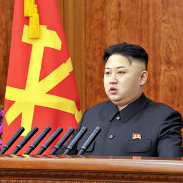 In New Year's address Kim Jong-Un vows to raise living standards, warns foreign 'provocateurs'