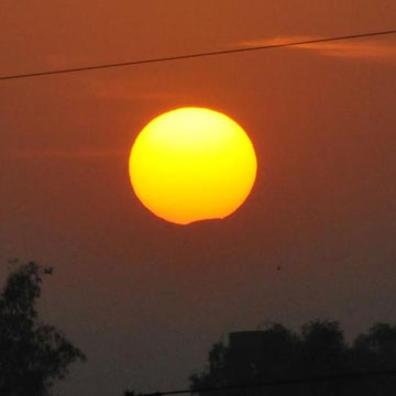 Sun in the sky: India witnesses a partial solar eclipse 