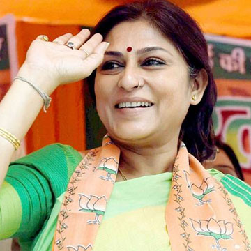 BJP's star candidate Roopa Ganguly focusses on 'hopelessness' under Trinamool