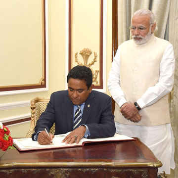 India, Maldives move to cement ties with six agreements, including defence cooperation