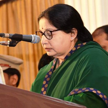 J Jayalalithaa sworn in for 6th term as Tamil Nadu chief minister