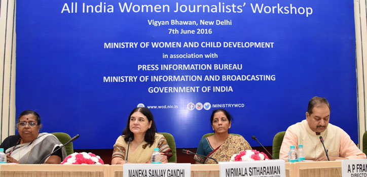 Women journalists are agents of social change: Maneka Gandhi