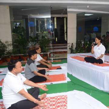 NBCC celebrated International Yoga Day